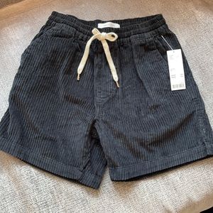Men’s Urban outfitter Corduroy Shorts Black